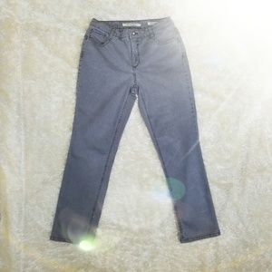 JONES NEW YORK GRAY PETITE JEANS